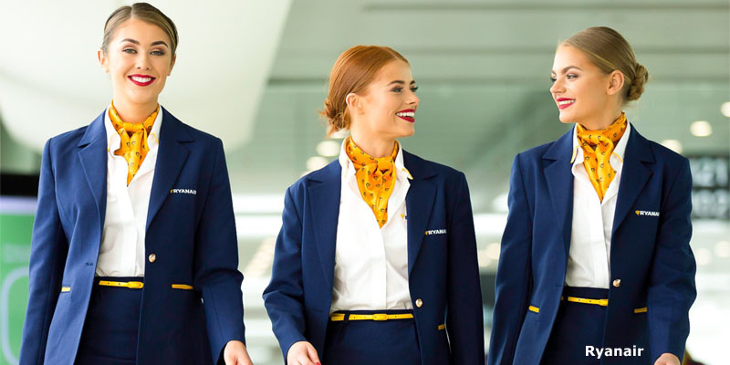 Ryanair Uniform Cabin Crew