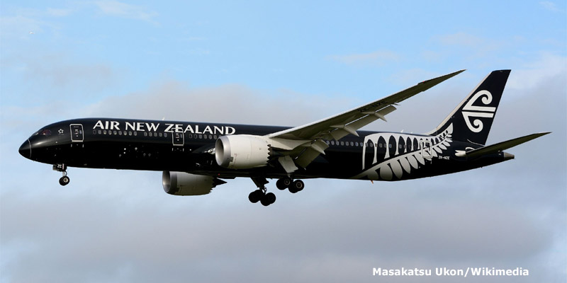 Air New Zealand anuncia vuelos directos entre Auckland y Nueva York a partir de septiembre